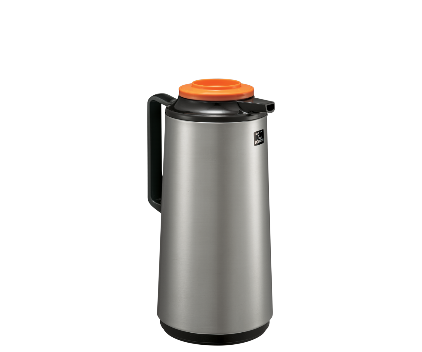 BHS-19SBXA-DECAF (Brushed Stainless with Orange Decaf Lid)