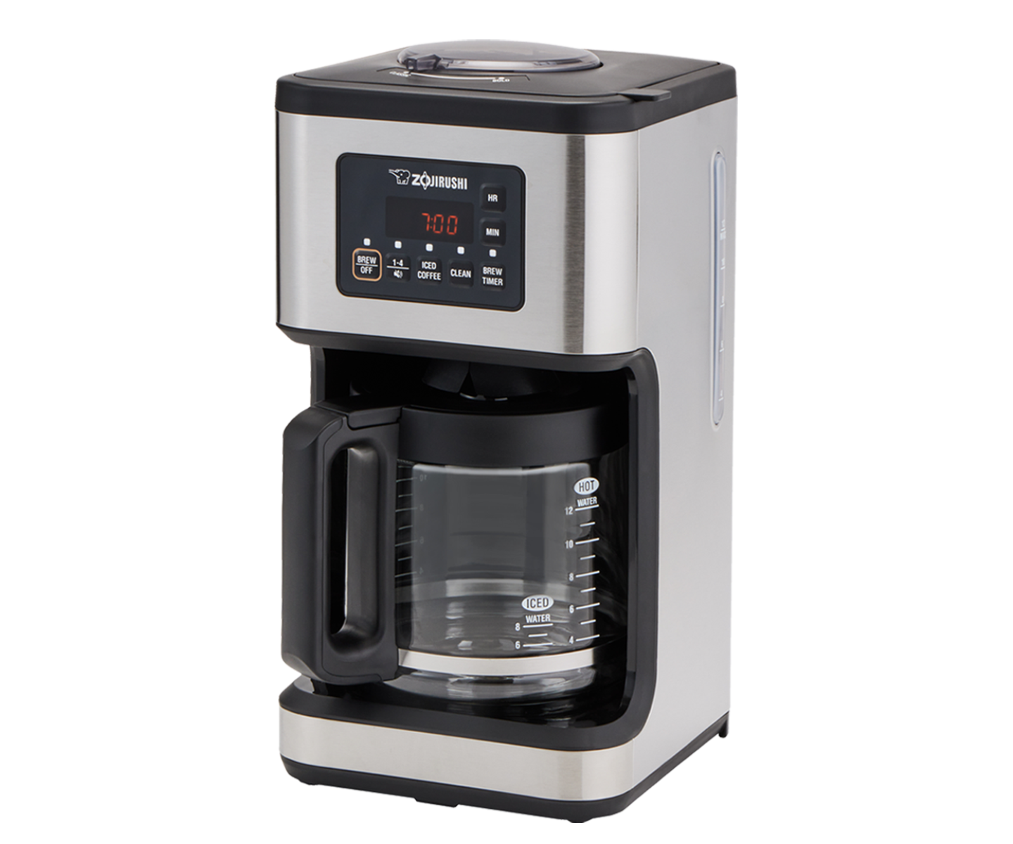 Zojirushi Dome Brew Programmable Coffee Maker (Stainless Black)