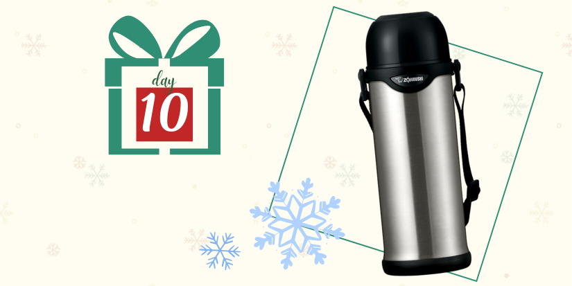 12 Days of Free Gifts Campaign Day 10 -  Stainless Bottle SJ-TG10XA (STAINLESS) 