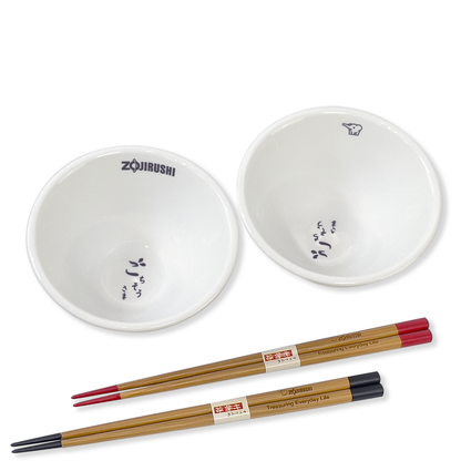 2025 Zojirushi Rice Bowl and Chopsticks Set