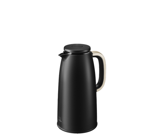 Bunn 62 oz. Zojirushi Stainless Steel Deluxe Thermal Carafe with Black Top  36029.0001