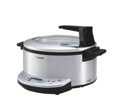 Extra-Large 10 Quart Slow Cooker With Metal Searing Pot
