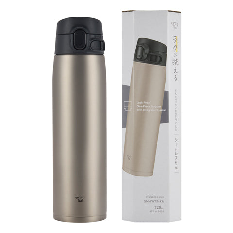 Zojirushi Sm-Wa36-Gd Stainless Mug Khaki 360ml - Japanese Thermos Vacuum  Bottles