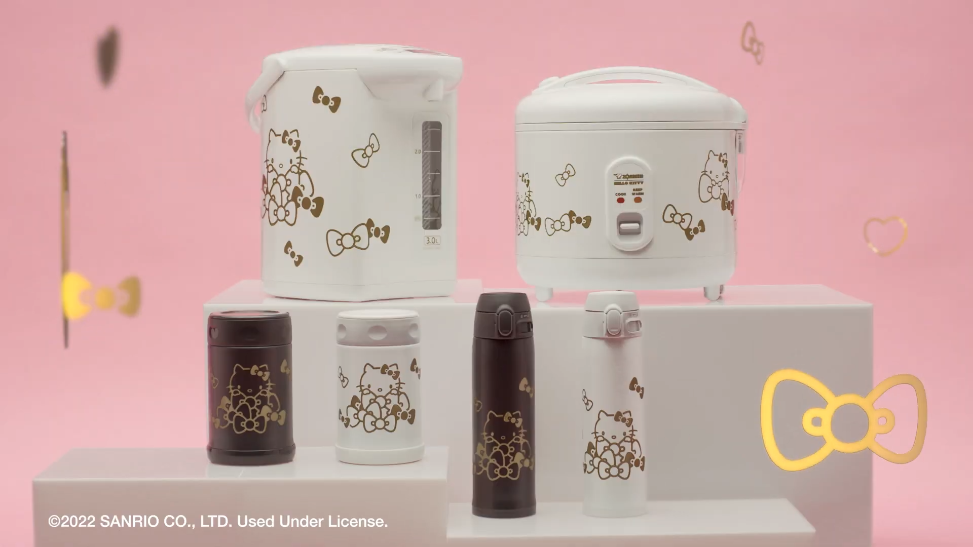 ZOJIRUSHI Hello Kitty Collection Stainless Mug - White 16oz / 0.48