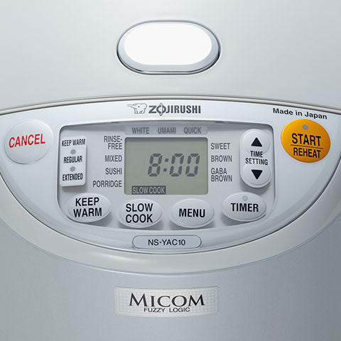 Umami® Micom Rice Cooker & Warmer NS-YAC10/18 – Zojirushi Online Store