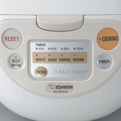 Zojirushi NS-WXC10 Rice Cooker 5.5-Cup Timer Warmer Reset Cook