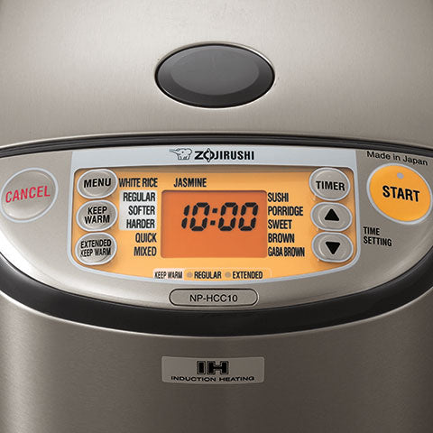 Pressure Induction Heating Rice Cooker & Warmer NW-JEC10/18 – Zojirushi  Online Store