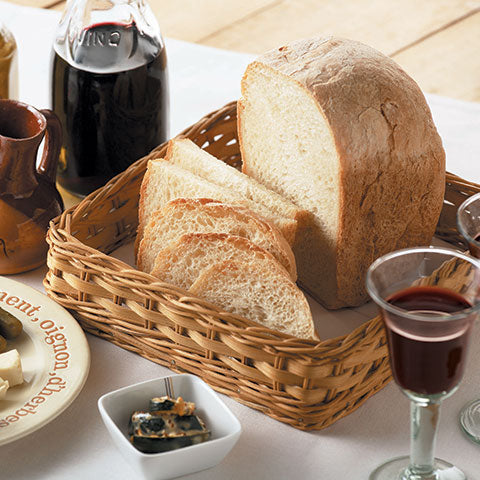 European course setting bakes light and savory breads to pair with a variety of cuisines