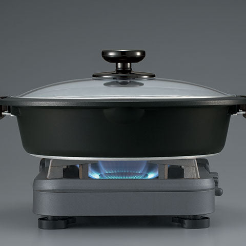 Cooking pan can be used directly on the stovetop burner