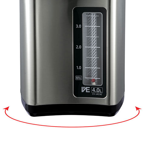 4L/135Oz Thermal Coffee Dispenser Stainless Steel Large Beverage Dispenser  For Hot/Cold Water