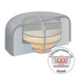 Lid designed with small internal chambers that reduce heat loss through conduction and convection