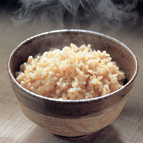 Special brown rice menu setting for soft, delicious rice