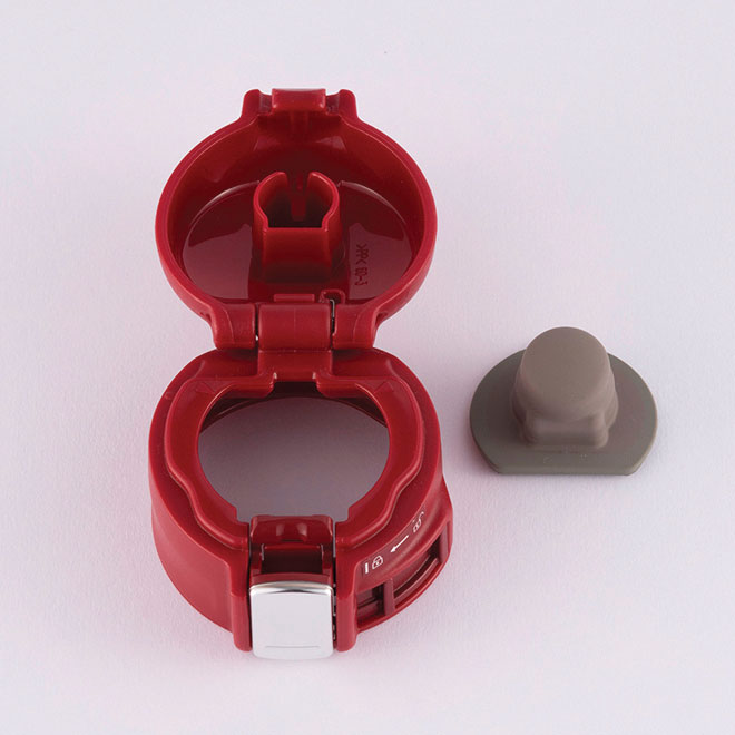 Zojirushi BB474807L-22 | STOPPER COVER SET (RED) FOR SM-SD (-RC) CLEAR RED **EXCLUDES STOPPER SET