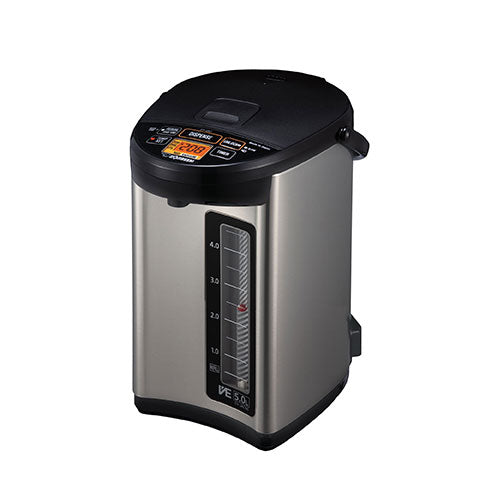 Zojirushi Cv-jac50xb 5 Litres Ve Hybrid Water Boiler & Warmer, Stainless Black