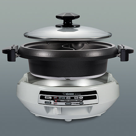 Versatile 2-in-1 Electric Grill & Hot Pot - Dual Temperature