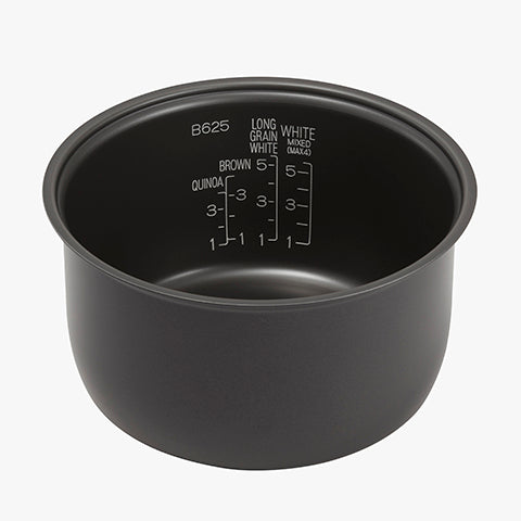 Black thick inner cooking pan