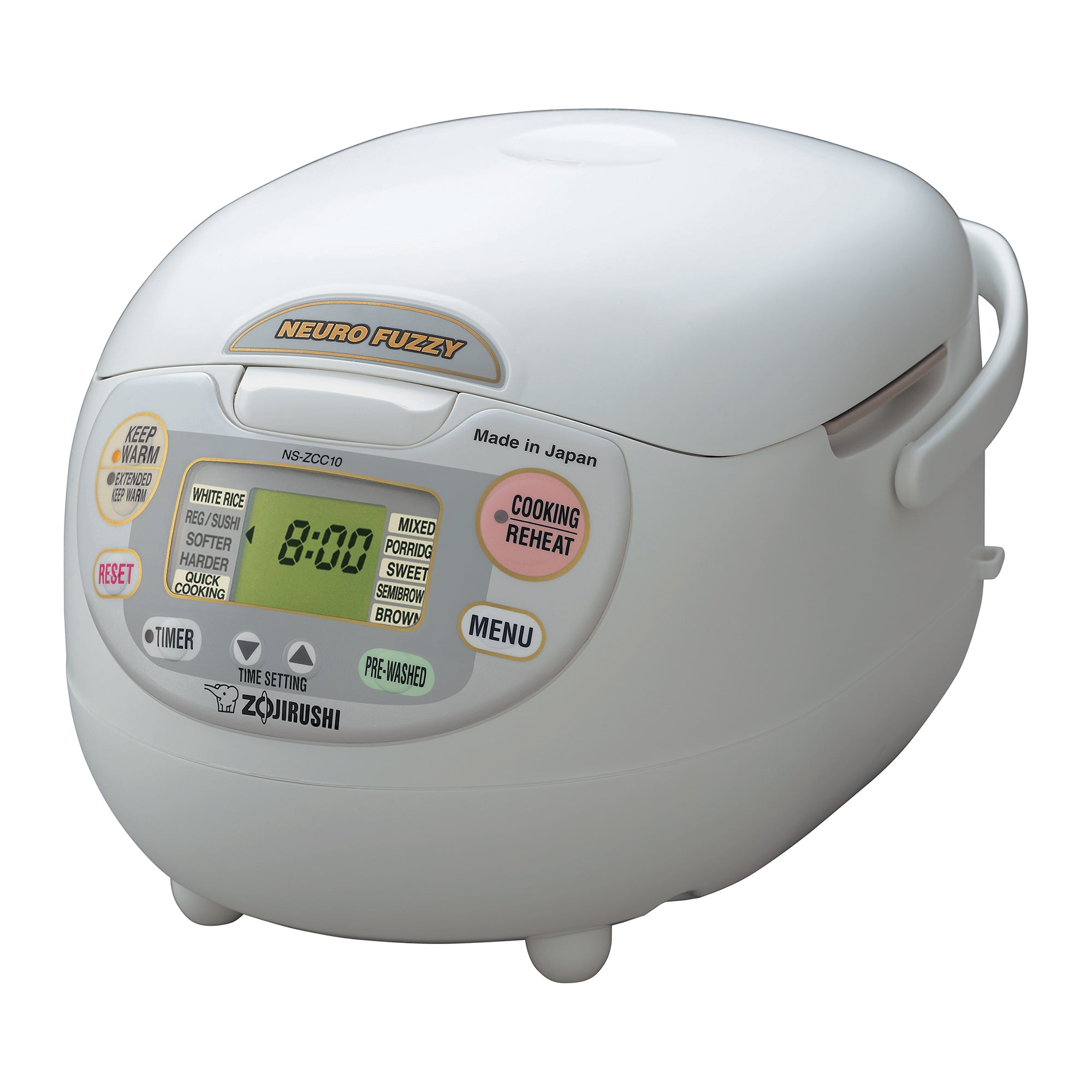 Neuro Fuzzy® Rice Cooker  Warmer NS-ZCC10/18 – Zojirushi Online Store