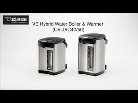 Zojirushi VE Hybrid 169oz Water Boiler & Warmer, Stainless Dark Brown, Made  in Japan & Reviews
