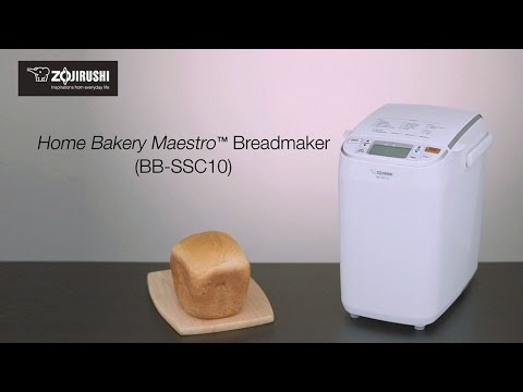 Home Bakery Maestro® Breadmaker BB-SSC10 – Zojirushi Online Store