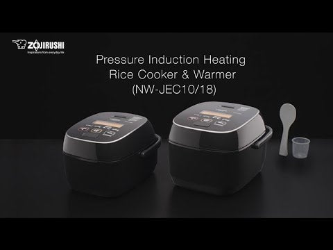 Pressure Induction Heating Rice Cooker & Warmer NW-JEC10/18 