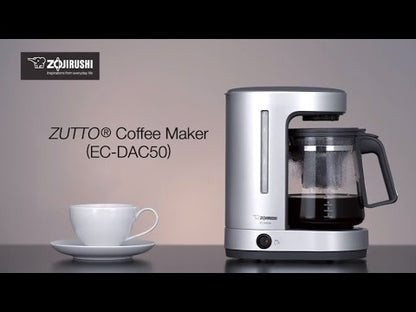 Zojirushi EC-DAC50 Zutto 5-Cup Drip Coffeemaker,Silver