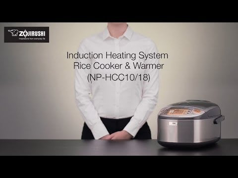 Induction Heating System Rice Cooker & Warmer NP-HCC10/18 